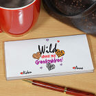 Wild About Personalized Checkbook Cover